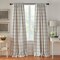 Threadmade Home Brighton Windowpane Plaid Blackout Window Curtain Panel